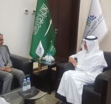معالي الأستاذ الدكتور محمد ولد أعمر يزور مقر المركز الوطني للقياس بالرياض بالمملكة العربية السعوية