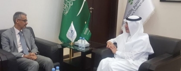 معالي الأستاذ الدكتور محمد ولد أعمر يزور مقر المركز الوطني للقياس بالرياض بالمملكة العربية السعوية