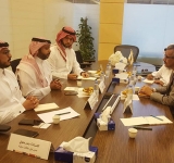نائب وزير الثقافة الأستاذ حامد بن محمد فايز يستقبل معالي الأستاذ الدكتور محمد ولد أعمر