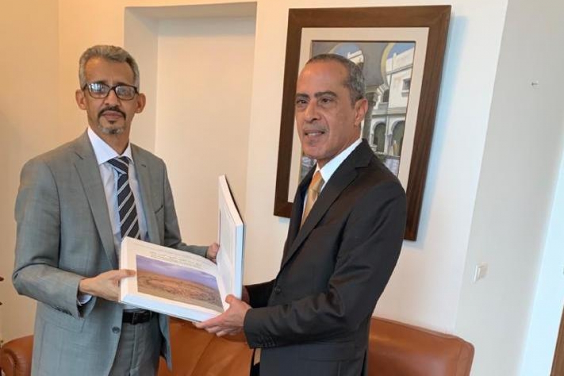 المدير العام يؤدي زيارة مجاملة إلى سفير الجمهورية الجزائرية الديمقراطية الشعبية  