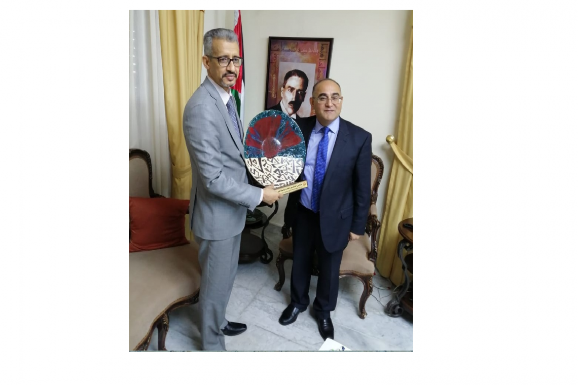  مدير عام الألكسو يستقبل من قبل وزير الثقافة بالمملكة الأردنية الهاشمية