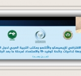 اللقاء الافتراضي للإیسـیسـکـو والألکـسـو ومکتب التربیة العربي لدول الخـلیج لمواجهة تداعیات جائحة کوفید-19 والاستعداد لمرحلة ما بعد الجائحة