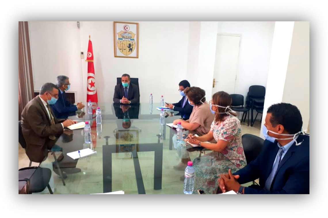 المدير العام للألكسو يؤدّي زيارة مجاملة لوزير الصحة بالجمهورية التونسية