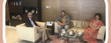 المدير العام للألكسو يستقبل سفير الفرنكوفونية إلى العالم في تونس 