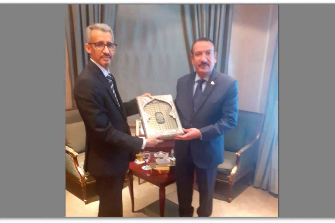 مدير عام الألكسو يؤدي زيارة إلى سفير المملكة العربية السعودية