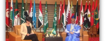 تلفزيون فلسطين يستضيف مدير عام الألكسو