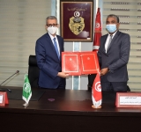 مدير عام الألكسو يؤدي زيارة عمل إلى وزير الشباب والرياضة والادماج المهني بالجمهورية التونسية