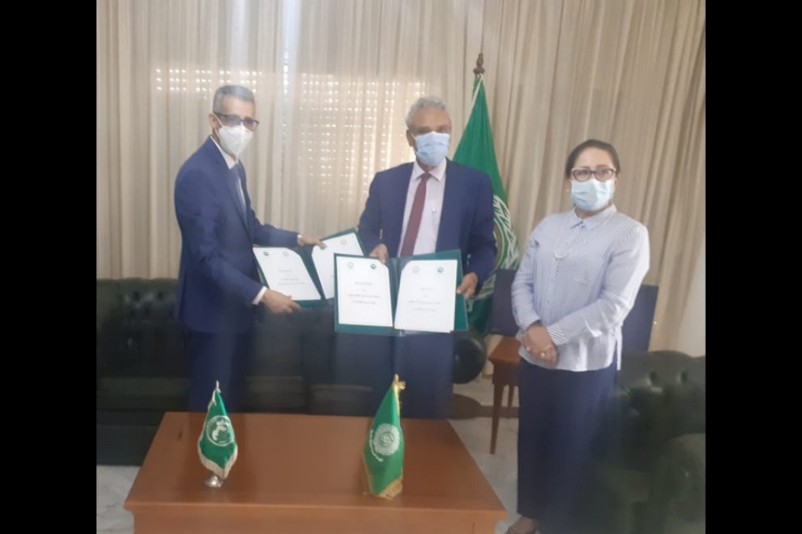 مدير عام الهيئة العربية للطاقة الذرية يستقبل مدير عام الأكسو