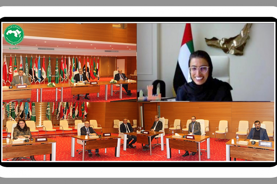 مدير عام الألكسو يعقد اجتماعا مع وزيرة الثقافة والشباب بدولة الإمارات العربية المتحدة
