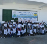 المدرسة الابتدائية الصادقية بتونس تزخرف  "تظاهرة من فعاليات الأسبوع العربي للبرمجة"