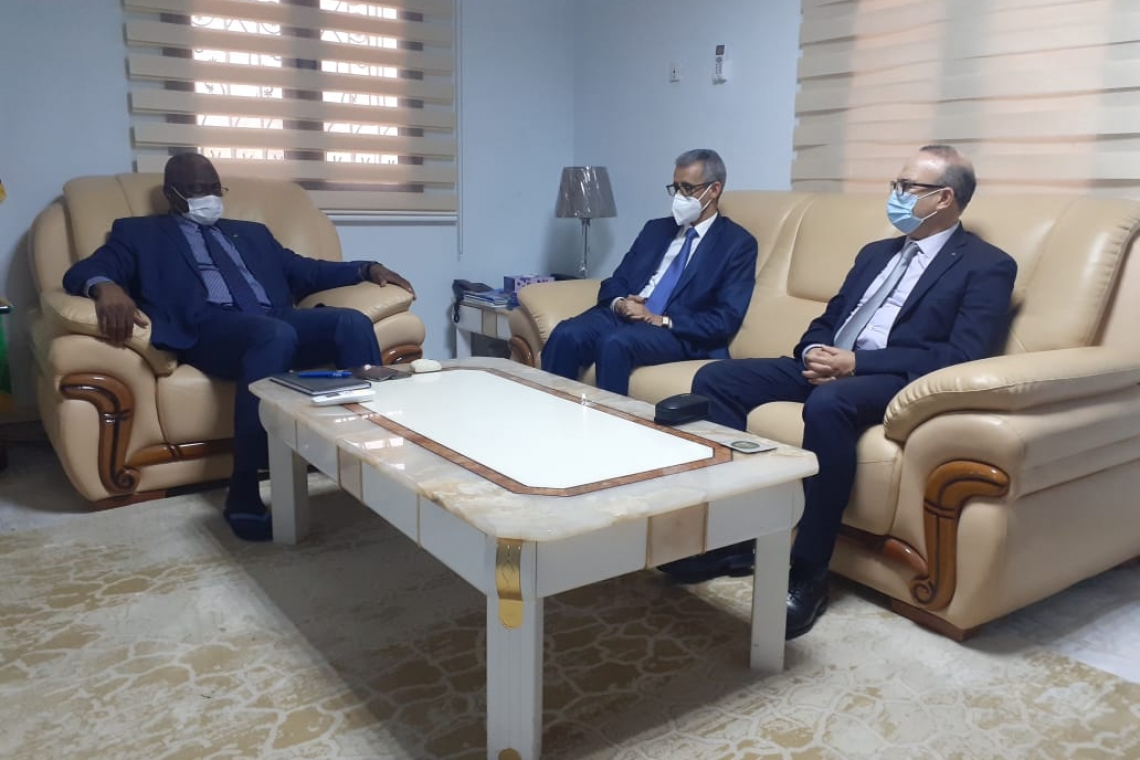 في نواكشوط: وزير التعليم العالي والبحث العلمي وتقنيات المعلومات والاتصال يستقبل المدير العام