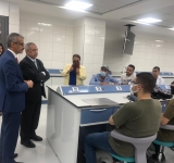 مدير عام الالكسو يزور مقر الأكاديمية العربية للعلوم والتكنولوجيا والنقل البحري بالعلمين