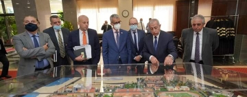 مدير عام الالكسو يزور كليات ومعاهد الأكاديمية العربية للعلوم والتكنولوجيا والنقل البحري