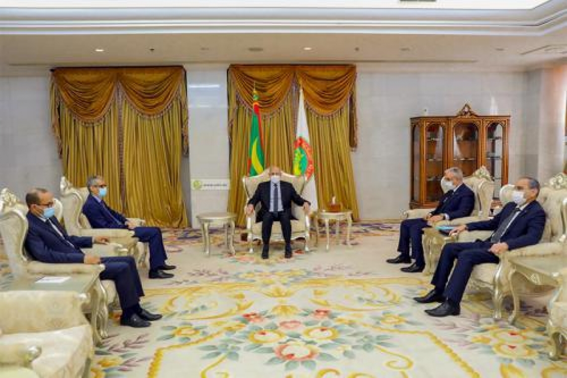 Son Excellence le Président de la République Islamique de Mauritanie  reçoit le Directeur général de l’ALECSO