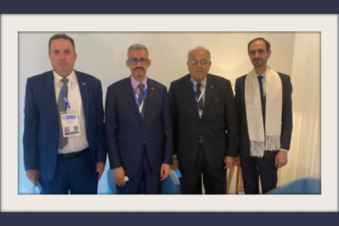 ALECSO Director-General meets President of the   Palestinian National Commission for Education, Culture and Science
