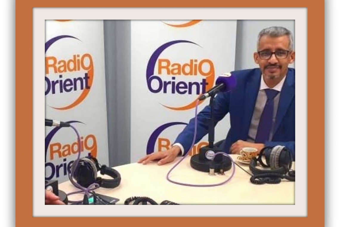 ALECSO Director-General gives interview to Radio-Orient in Paris