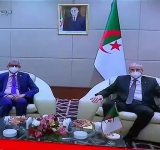 وزير  التعليم  العالي والبحث العلمي بالجمهورية  الجزائرية يستقبل المدير العام
