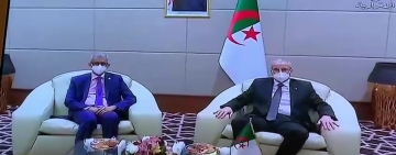 وزير  التعليم  العالي والبحث العلمي بالجمهورية  الجزائرية يستقبل المدير العام