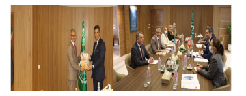 المدير العام للألكسو يستقبل  معالي وزير التشغيل والتكوين المهني بالجهورية التونسية