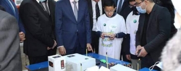 مدير عام الالكسو  ووزير التربية بالجمهوربة التونسية يواكبان فعاليات الاسبوع العربي للبرمجة