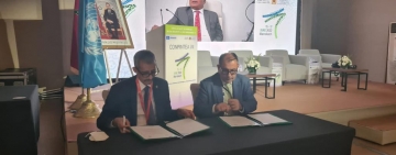المدير العام للالكسو يوقع اتفاقية تعاون مع رئيس مؤسسة   الألفية للتنمية المستدامة
