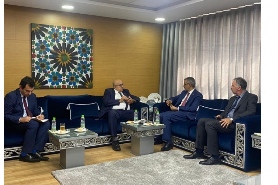 President of Mohammed V University in Rabat receives Director-General of ALECSO