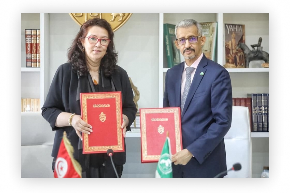 إمضـاء اتفاقيّـة تعـاون بين  الالكسو ووزارة الشـؤون الثقافيـة بتونـس