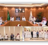 الأمين العام لمجمع الملك سلمان العالمي للغة العربية يستقبل المدير العام للألكسو