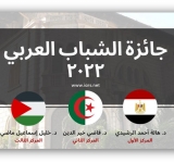 مصر والجزائر وفلسطين تفوز مناصفة بجائزة الشباب العربي 2022