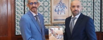 سفير دولة الكويت يستقبل المدير العام للالكسو