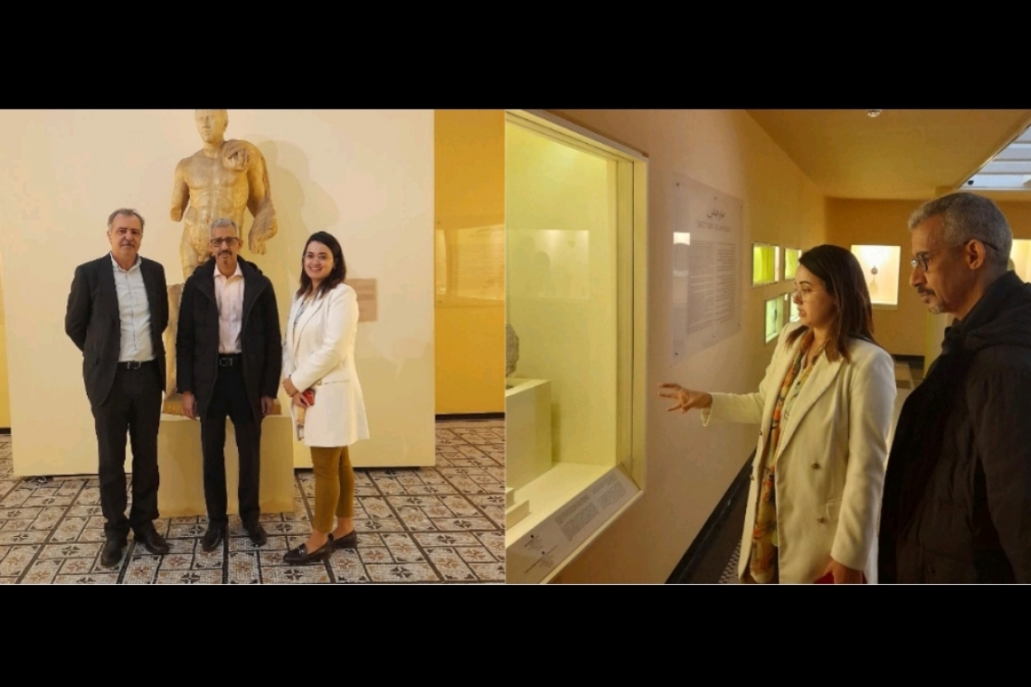 معالي المدير العام للألكسو  يزور متاحف الرباط وموقع شالة الأثري