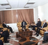 معالي وزير الثقافة بالجمهورية الاسلامية الموريتانية يستقبل معالي مدير عام  الالكسو