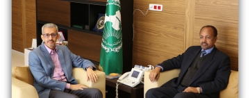 المدير العام للالكسو يستقبل سفير جمهورية السودان لدى الجمهورية التونسية