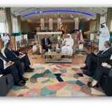 استقبال معالي المدير العام للالكسو من طرف معالي وزير الإعلام الكويتي