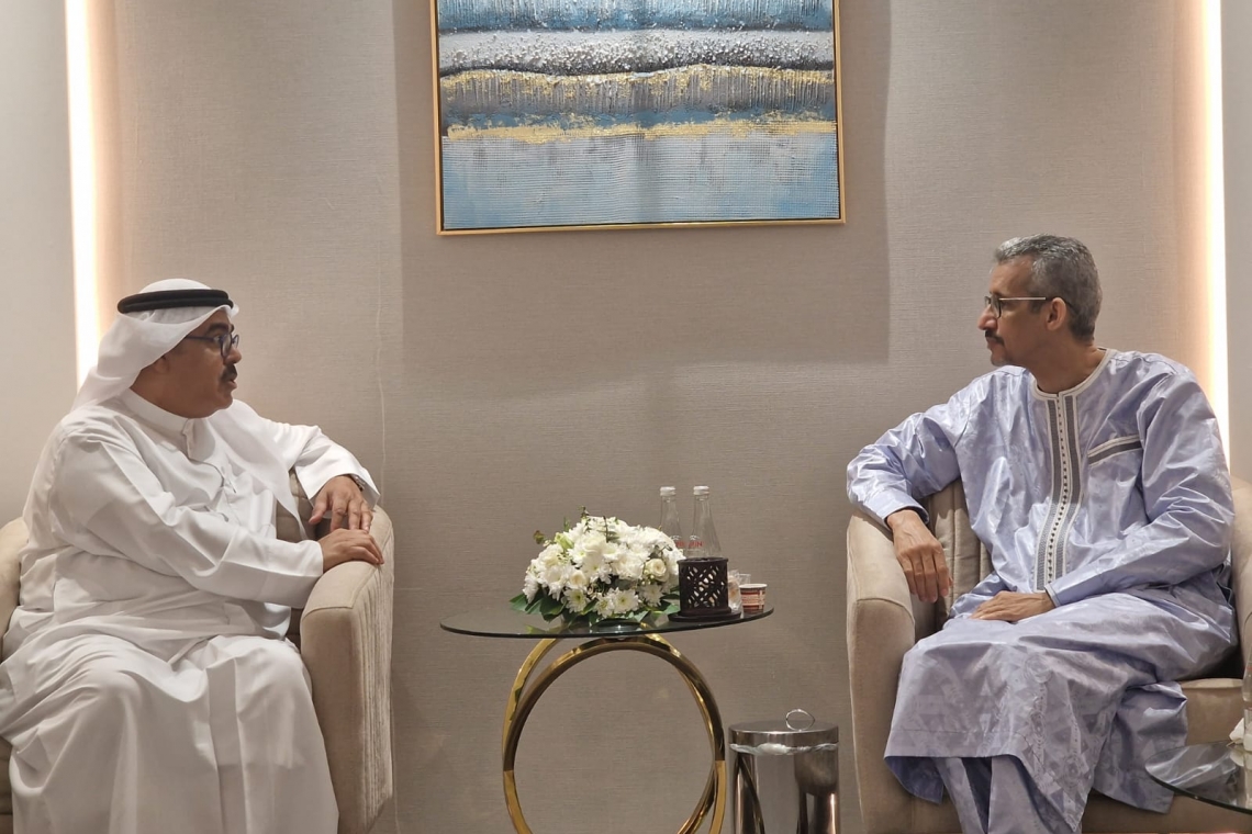 Rencontre entre Son Excellence le Directeur Général de l’ALECSO et Son Excellence le Président de l’Institut Sharjah pour le patrimoine aux Emirats Arabes Unis. 