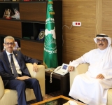 سعادة الأستاذ الدكتور عبد العزيز بن عبد الرحمن المسلم الخالدي في ضيافة الألكسو  