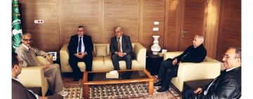 مدير  عام الألكسو يستقبل  وفد من اكساد