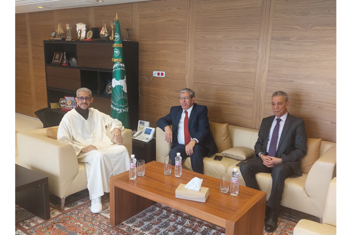 ALECSO Director-General receives Director-General for Arab States at the Algerian Ministry of Foreign Affairs