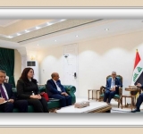 وزير التربية العراقي يستقبل  المدير    العام للألكسو بمكتبه