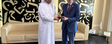 مدير عام الالكسو يزور مؤسسة محمد بن راشد آل مكتوم للمعرفة 