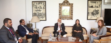 معالي وزيرة الثقافة في جمهورية مصر العربية تستقبل وفد المنظمة المشارك في الورشة الاقليمية لحماية التراث الثقافي غير المادي وصونه