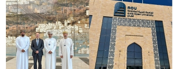 زيارة الجامعة العربية المفتوحة في سلطنة عُمان