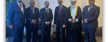 لقاء المدير العام للألكسو مع وزير الإعلام والثقافة والسياحة  اليمني والوفد المرافق له