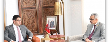 معالي المدير العام يلتقي وزير الشباب والثقافة والتواصل المغربي