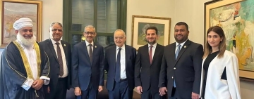 وزير الثقافة اللبناني يستقبل المدير العام للألكسو