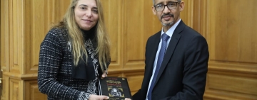 معالي المدير العام يؤدي زيارة مجاملة لمعالي وزيرة الشؤون الثقافية