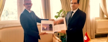 معالي المدير العام يؤدي زيارة مجاملة لمعالي وزير الشؤون الخارجية