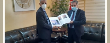المدير العام للألكسو يؤدي زيارة مجاملة لوزير التكوين المهني والتشغيل بالجمهورية التونسية