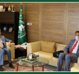 مدير عام الألكسو يستقبل مدير مكتب الوكالة الألمانية للتعاون الدولي في تونس