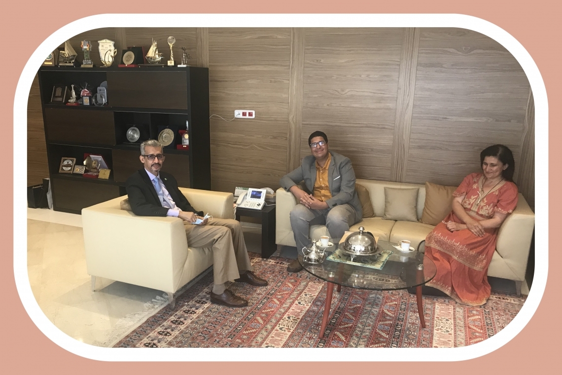  ALECSO Director-General receives Francophonie Ambassador in the world